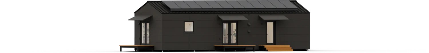 Dark bronze two bedroom